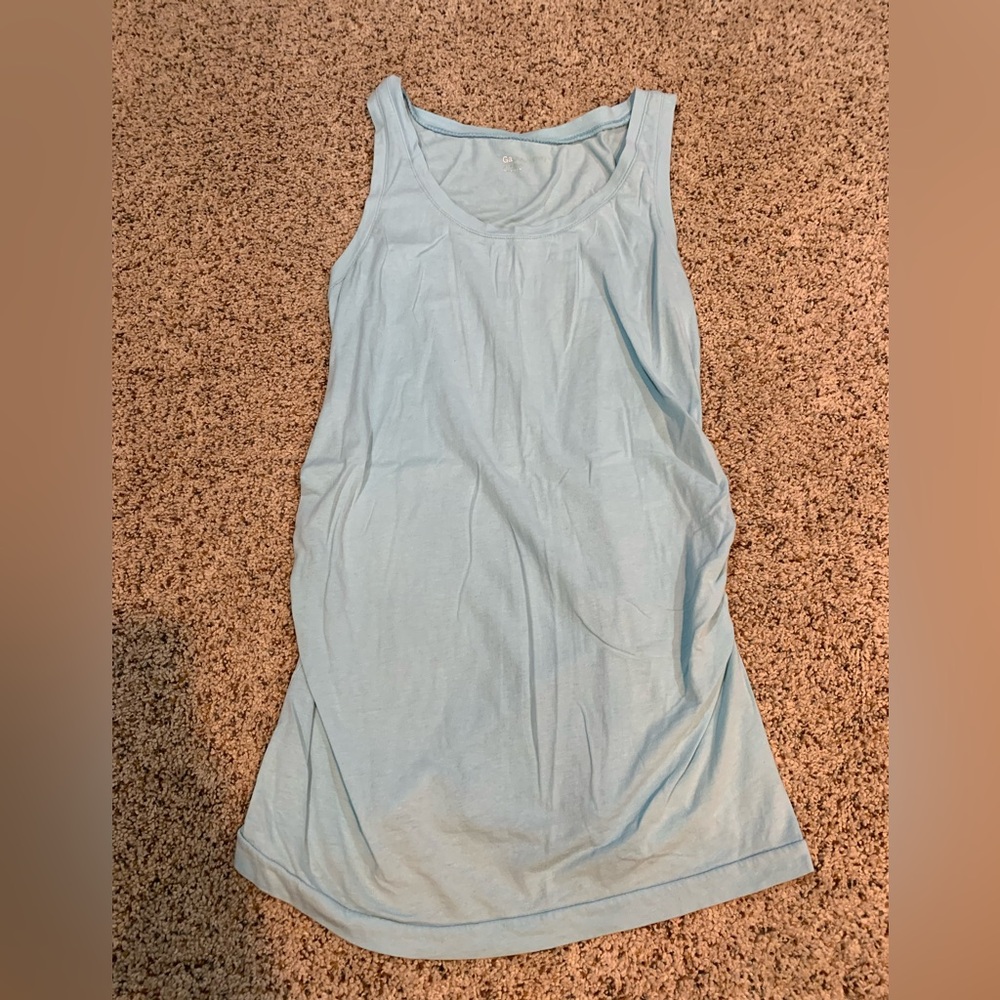 GAP Maternity Sky Blue Casual TankTop